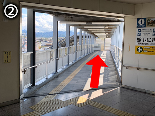 熊取駅から当院までの道順